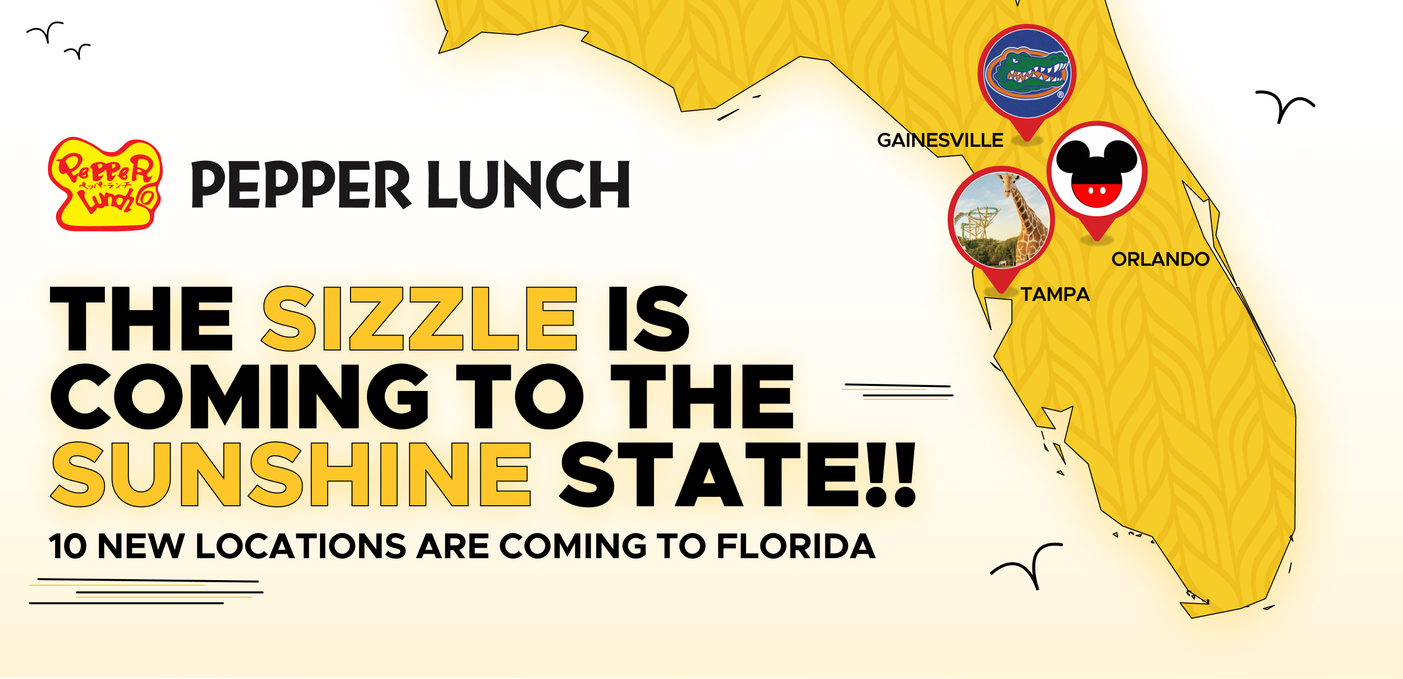 Pepper Lunch Heats Up Florida Majestic Restaurant Group to Launch 10